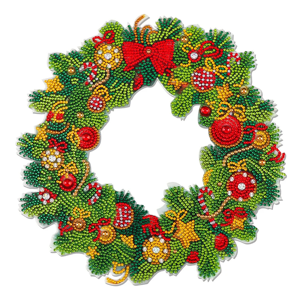 Diamond Painting Wreath - Christmas