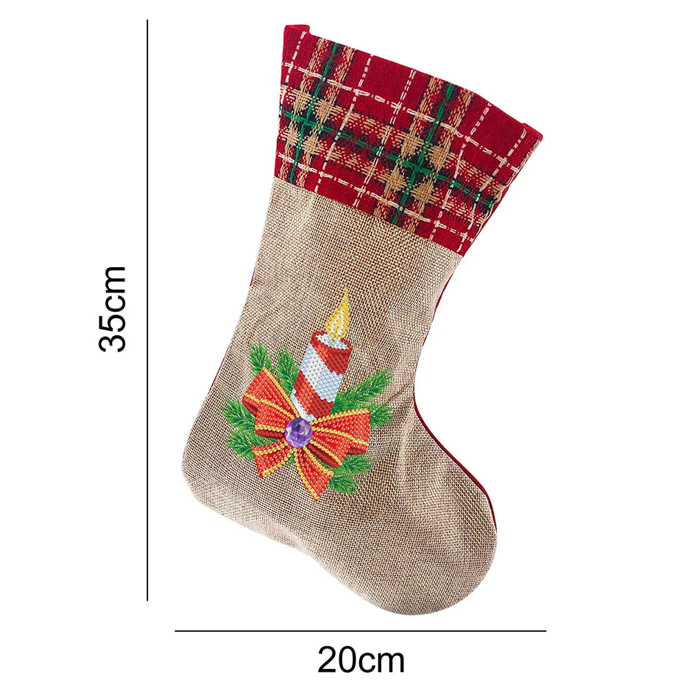 5pcs/set DIY Diamond Painting Xmas Gift Sock