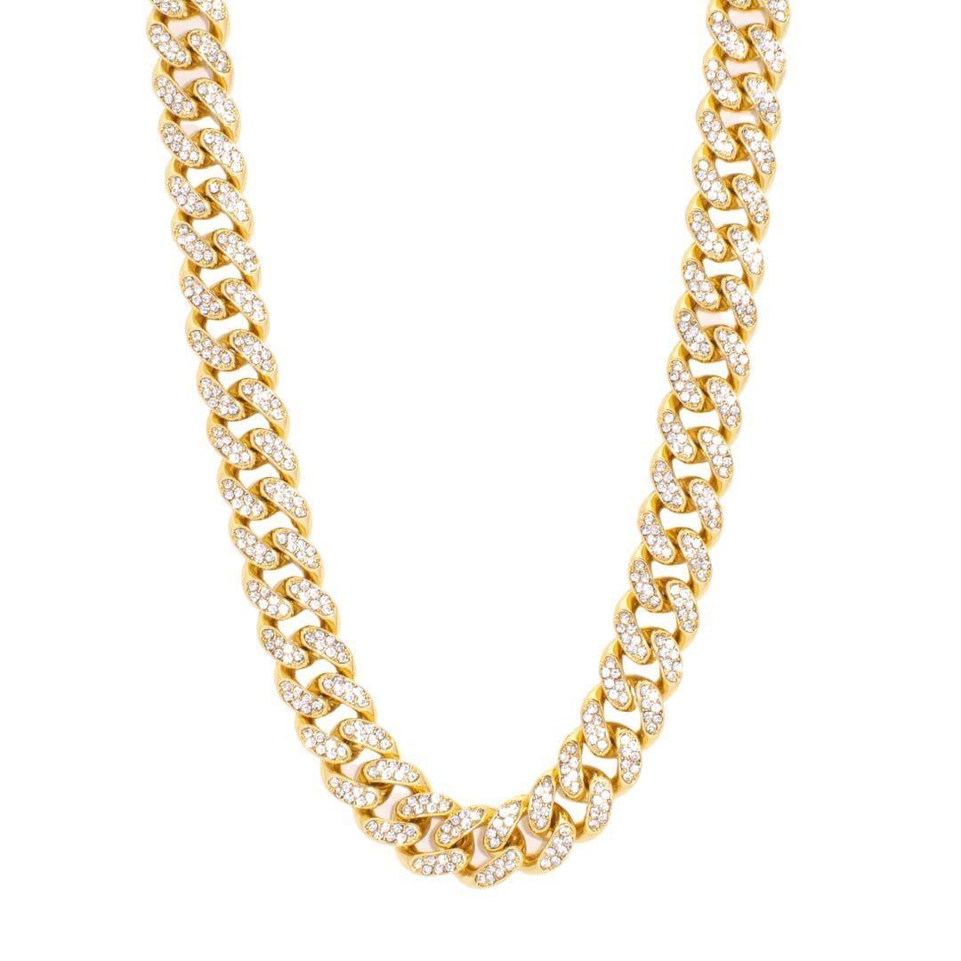 13mm Cuban Chain - Gold