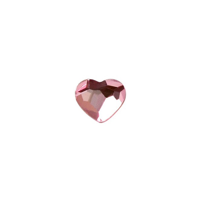 Lovely Heart Flatback Rhinestone [ 2 Colors ]