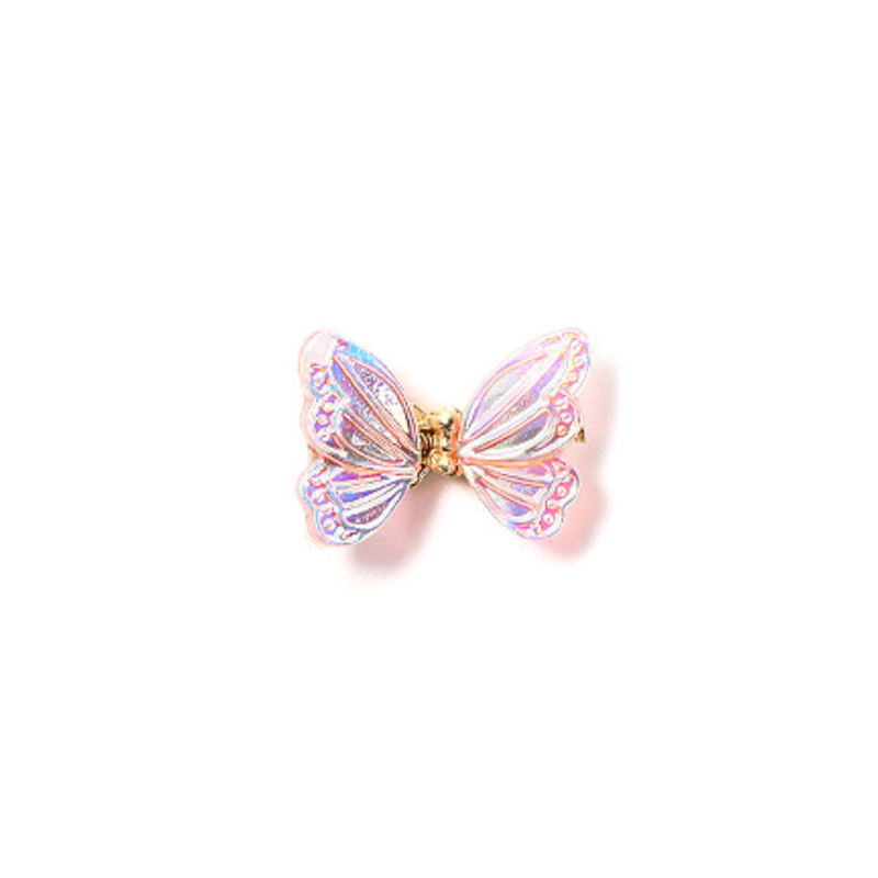 Fluttering Butterfly Resin Charm [ Iridescent Pink ]