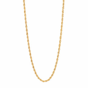 4mm Rope Chain - Gold