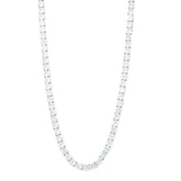 6mm Tennis Chain - White Gold