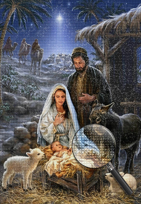 Die Geburt von Jesus Diamond Painting